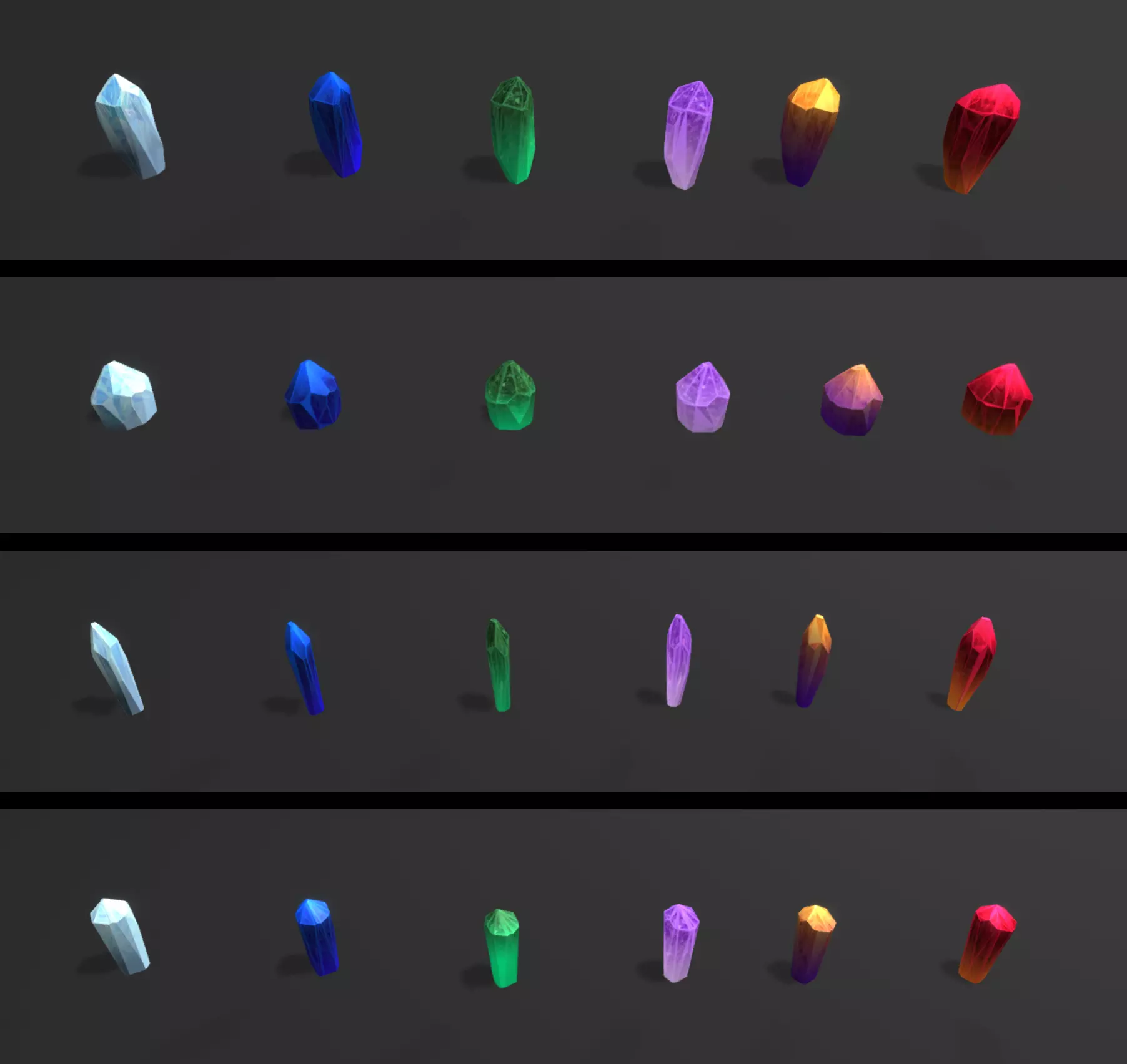 PBR Crystals Pack preview 3