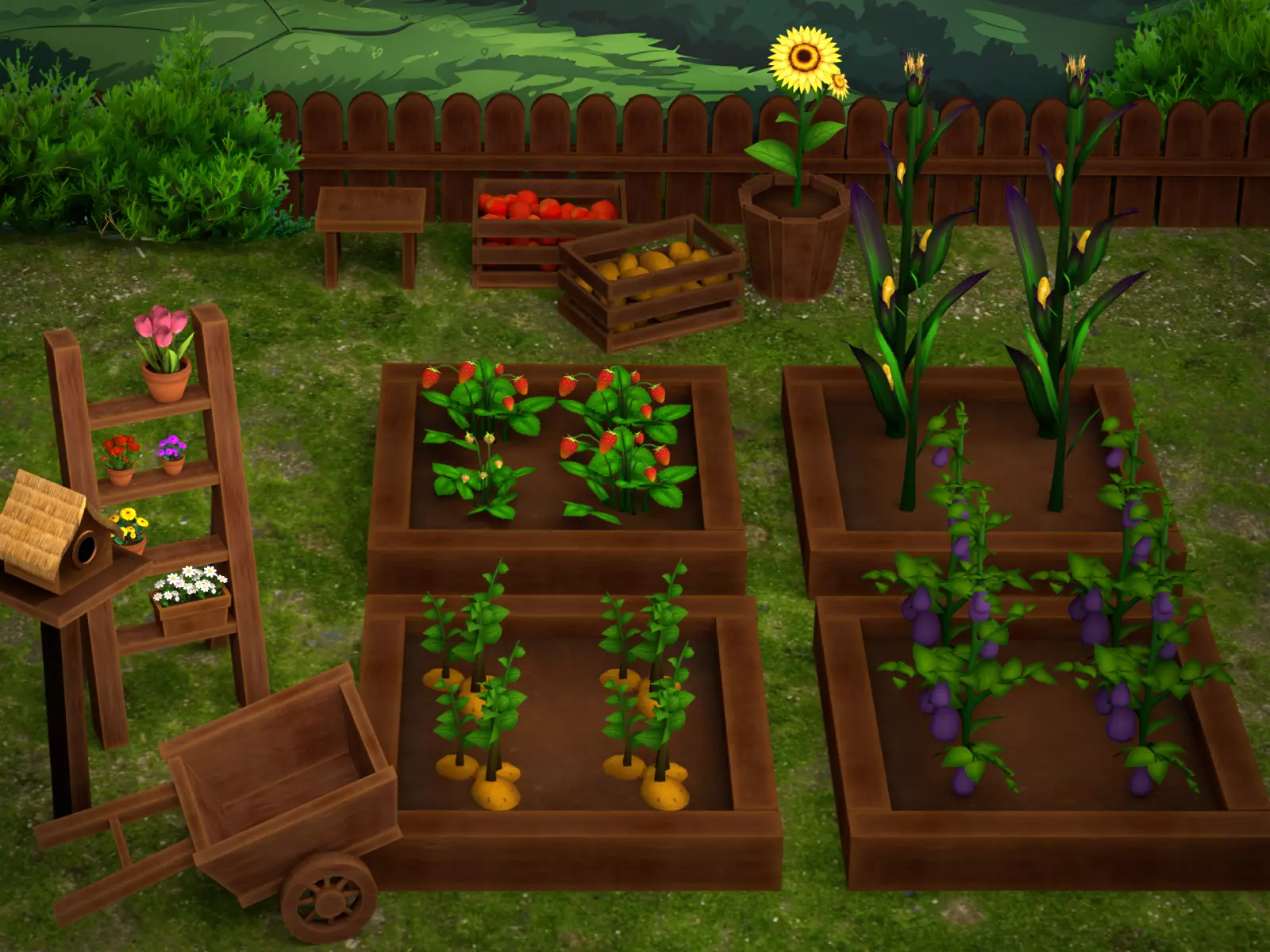 Village Life — Market and Garden preview 3